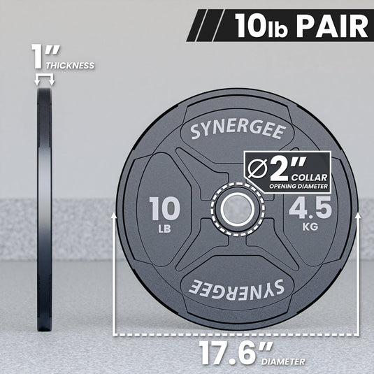 Synergee - Ez Grip Bumper Plates