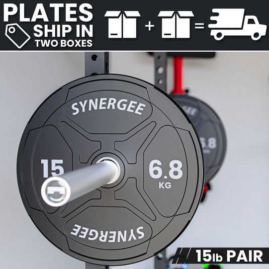 Synergee - Ez Grip Bumper Plates
