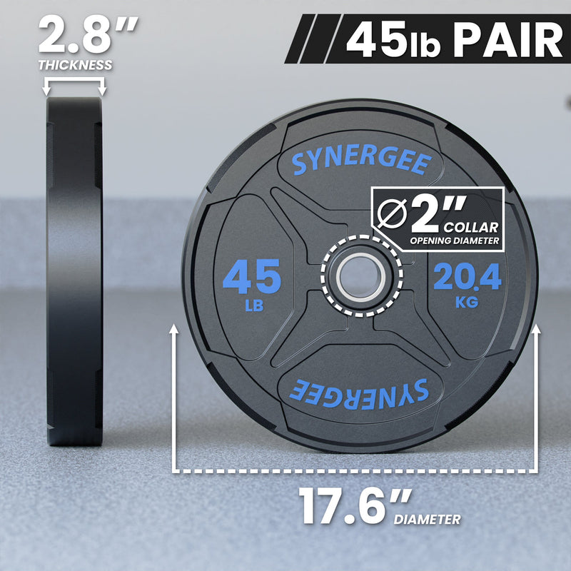 Load image into Gallery viewer, Synergee - Ez Grip Bumper Plates
