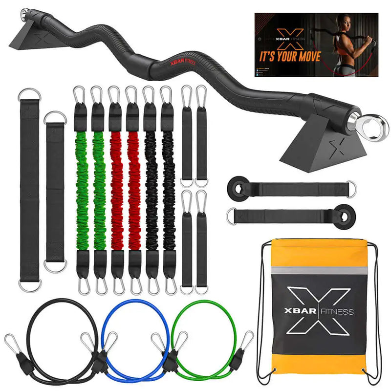 Load image into Gallery viewer, XBAR Fitness - Kit With Resistance System 2.0 Bands
