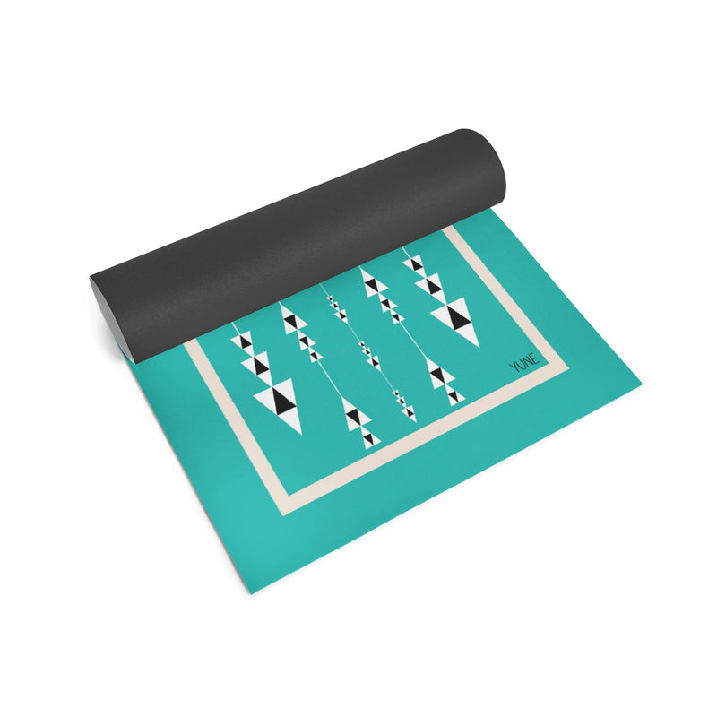 Load image into Gallery viewer, Yune Yoga - Yoga Mat | 6mm Thick | Blue | Non-Slip | Eco Friendly | Yune Yoga | Jane
