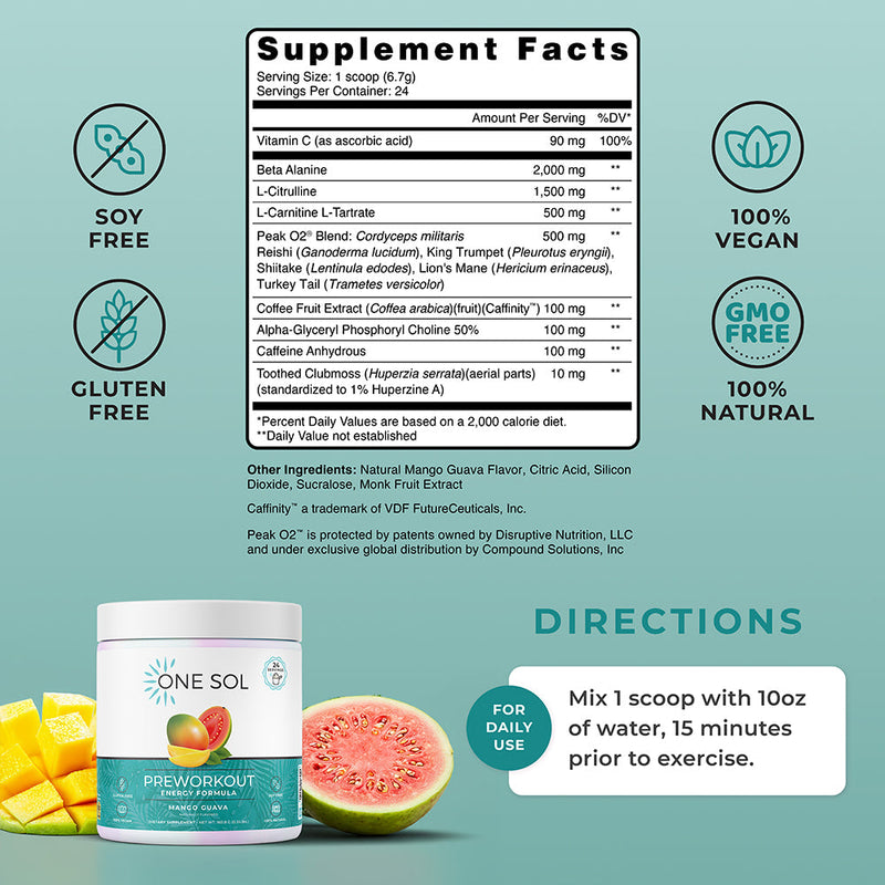 Load image into Gallery viewer, One Sol - Pre-Workout Training Formula
