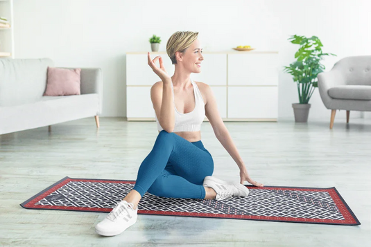 Yune Yoga - Yoga Mat | 6mm Thick | Blue | Non-Slip | Eco Friendly | Yune Yoga | Reiko