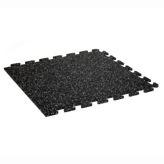 3/8" Interlocking Rubber Tiles with Straight Edges - 9mm