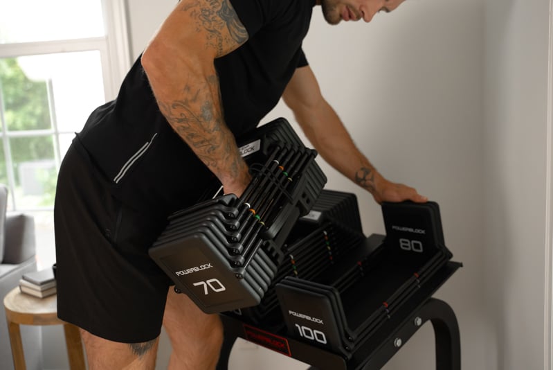 Load image into Gallery viewer, Pro 100 EXP Adjustable Dumbbell
