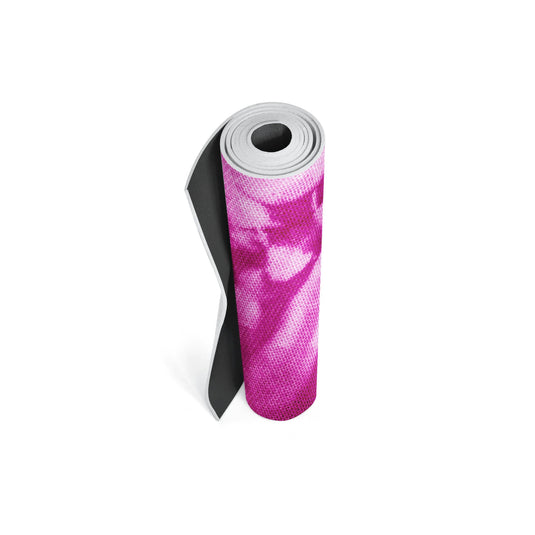 Yune Yoga - Yoga Mat | 6mm Thick | Pink Tie Dye | Non-Slip | Eco Friendly | Yune Yoga | Elan