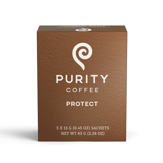 Purity Coffee - Protect: Light-Medium Roast Single-Serve Pocket Purity - Coffee