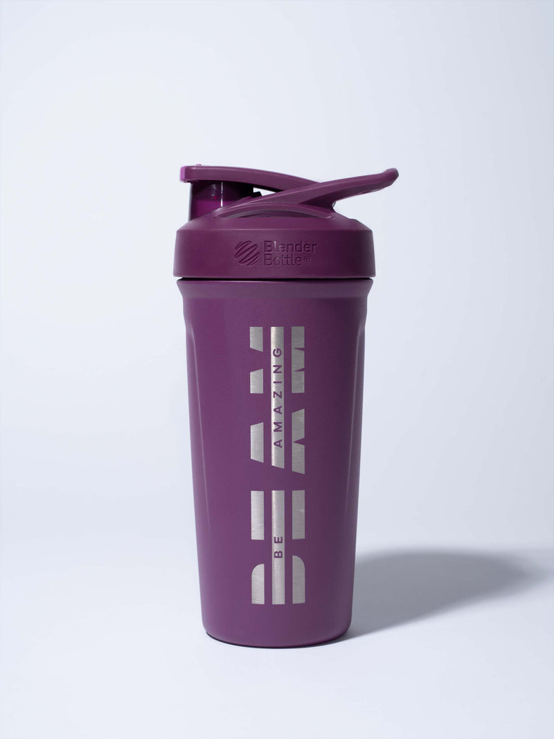 Load image into Gallery viewer, Be Amazing Metal Blender Bottle
