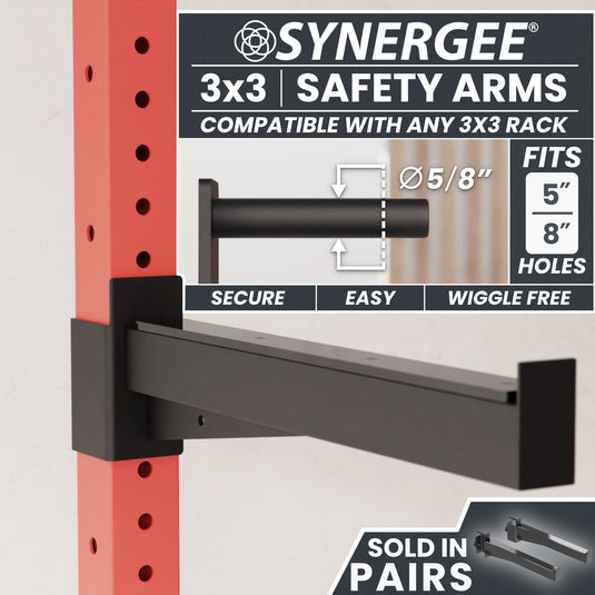 Synergee - Power Rack Safety Arms