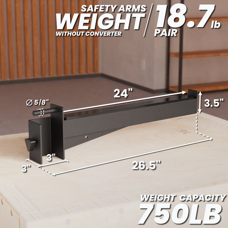 Load image into Gallery viewer, Synergee - Power Rack Safety Arms

