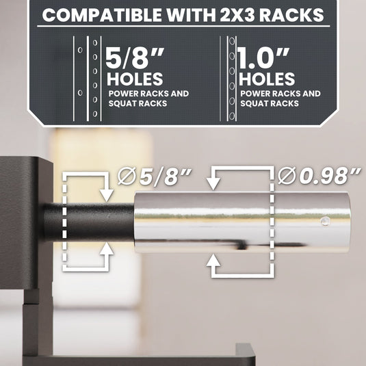 Synergee - Power Rack Safety Straps (2x2 / 2x3 Sizes)