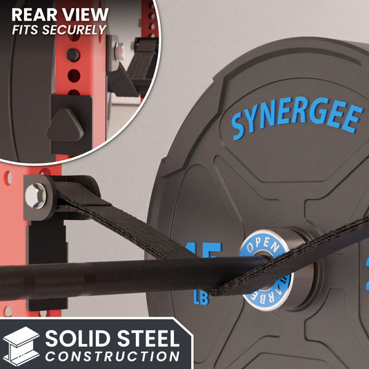 Synergee - Power Rack Safety Straps (2x2 / 2x3 Sizes)