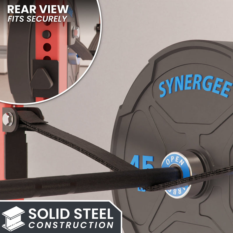 Load image into Gallery viewer, Synergee - Power Rack Safety Straps (2x2 / 2x3 Sizes)
