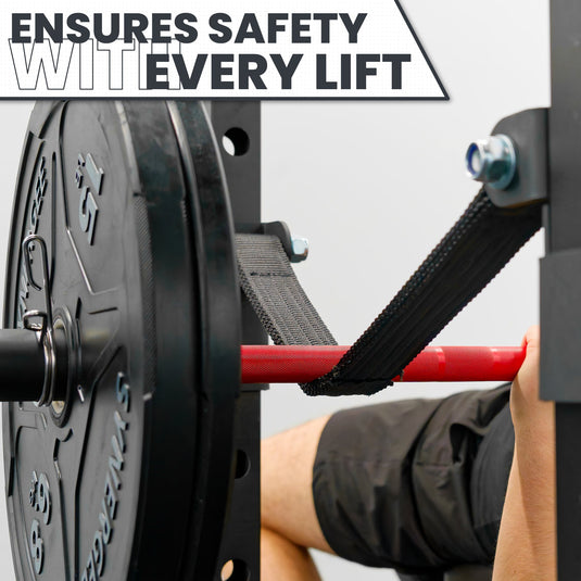 Synergee - Power Rack Safety Straps (2x2 / 2x3 Sizes)