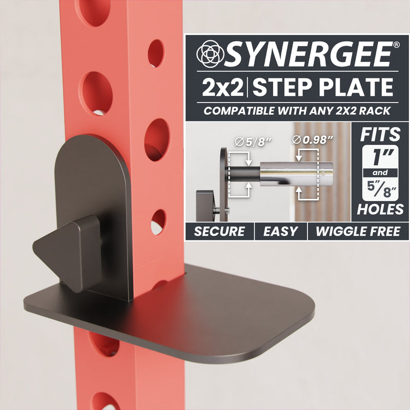 Load image into Gallery viewer, Synergee - Pull-Up Step Up Plate (Rack Attachment)
