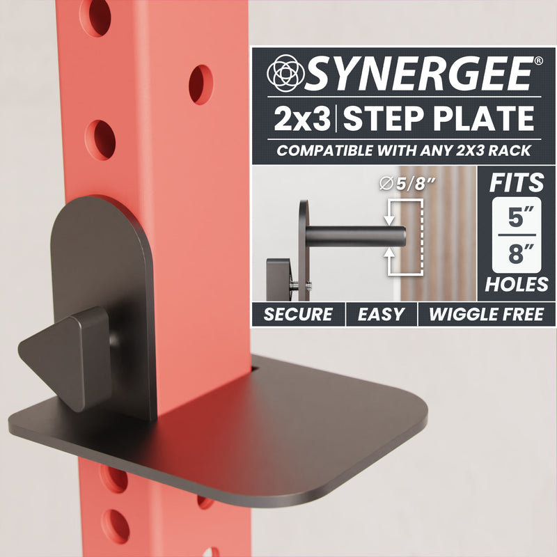 Load image into Gallery viewer, Synergee - Pull-Up Step Up Plate (Rack Attachment)
