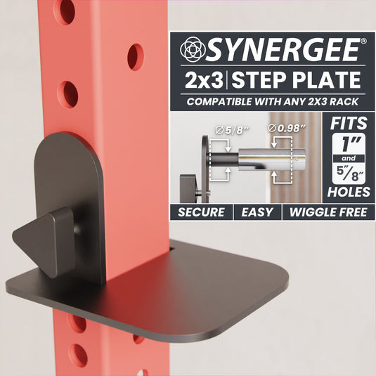 Synergee - Pull-Up Step Up Plate (Rack Attachment)