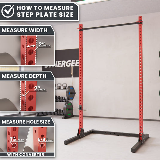 Synergee - Pull-Up Step Up Plate (Rack Attachment)
