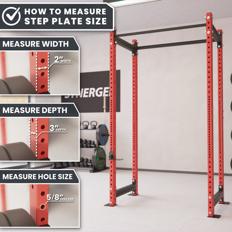 Load image into Gallery viewer, Synergee - Pull-Up Step Up Plate (Rack Attachment)
