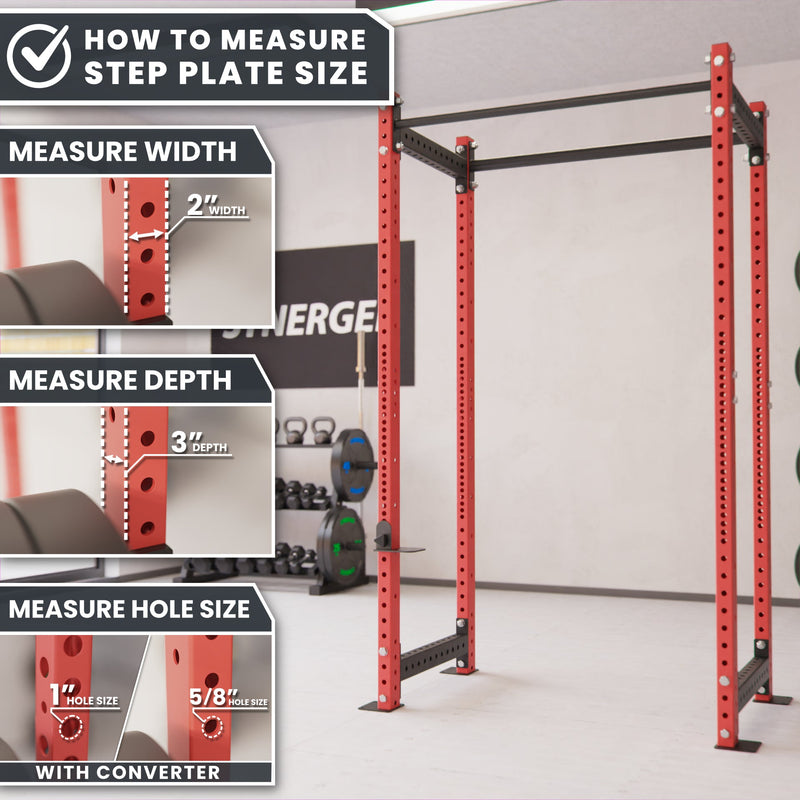 Load image into Gallery viewer, Synergee - Pull-Up Step Up Plate (Rack Attachment)
