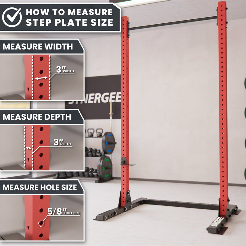 Load image into Gallery viewer, Synergee - Pull-Up Step Up Plate (Rack Attachment)
