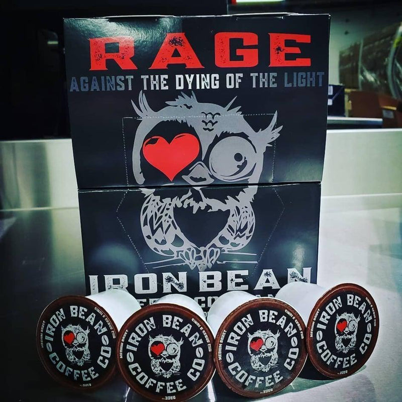 Load image into Gallery viewer, Iron Bean Coffee Company - Rage Kups 12-Pack
