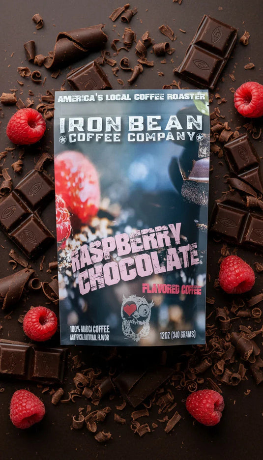 Iron Bean Coffee Company - Raspberry Chocolate Coffee