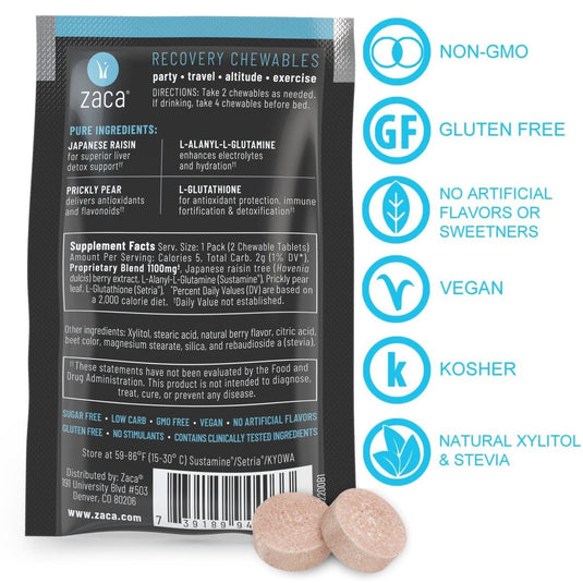 Zaca - In Recovery Chewables