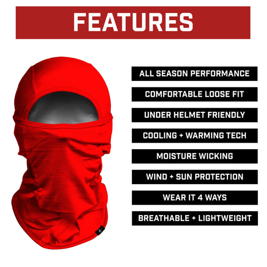Elite Athletic Gear - Red Balaclava Mask (Shiesty)