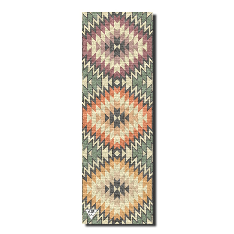 Load image into Gallery viewer, Yune Yoga - Yoga Mat | 6mm Thick | Yellow | Non-Slip | Eco Friendly | Yune Yoga | Red Rocks Morning Dew

