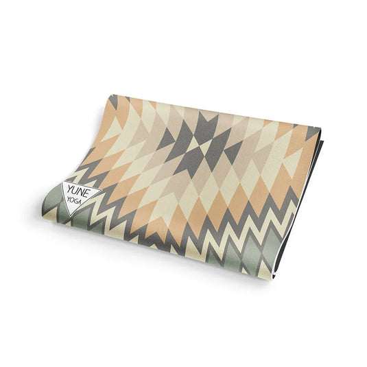 Yune Yoga - Yoga Mat | 6mm Thick | Yellow | Non-Slip | Eco Friendly | Yune Yoga | Red Rocks Morning Dew