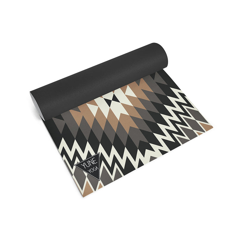 Load image into Gallery viewer, Yune Yoga - Yoga Mat | 6mm Thick | Brown | Non-Slip | Eco Friendly | Yune Yoga | Red Rocks Sands
