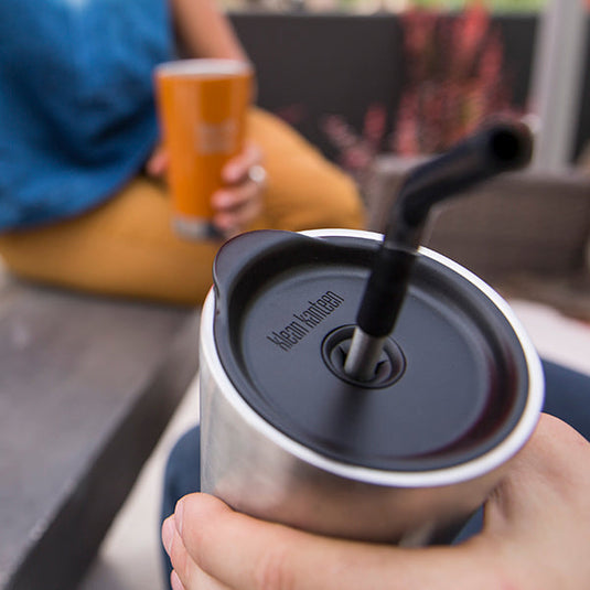 Klean Kanteen - Straw 2-Pack with Brush - Black
