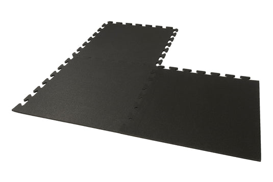 Interlocking Rubber Tiles with Straight Edges & Corners – USA-Made