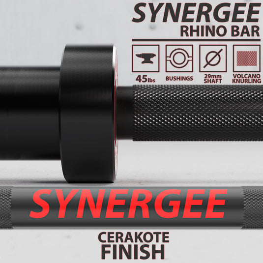 Synergee - Synergee Rhino Powerlifting Barbell