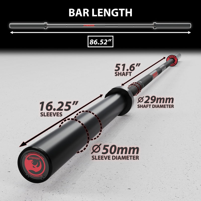 Load image into Gallery viewer, Synergee - Synergee Rhino Powerlifting Barbell
