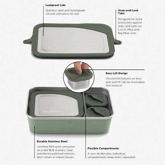 34 oz Rise Food Box - Meal