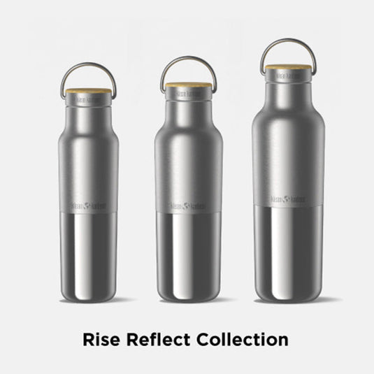 Klean Kanteen - 12oz Rise Reflect with Bamboo Cap