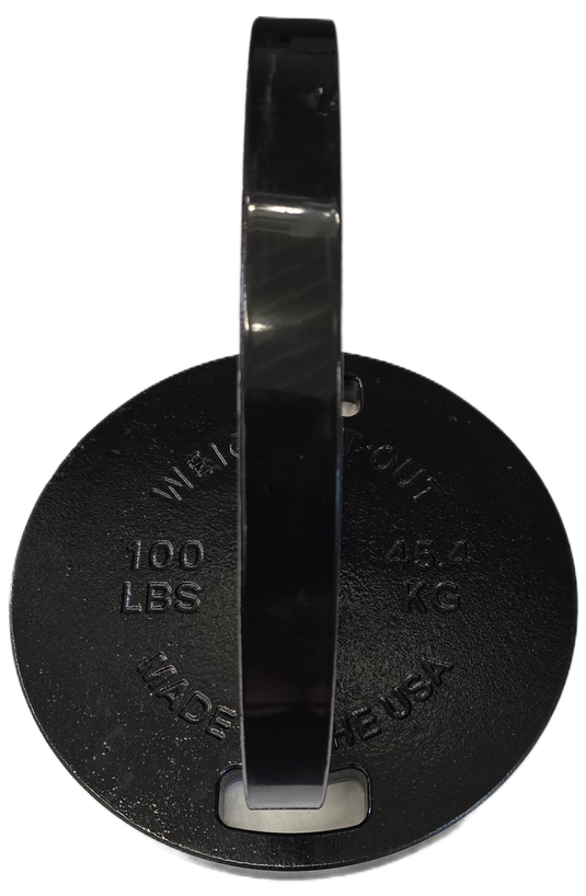 Weight It Out - Cast Iron Machined Weight Plate Pairs