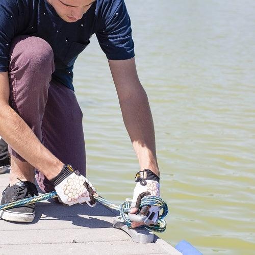 Load image into Gallery viewer, MRX - Sailing Gloves with Sticky Palm 3/4 Cut Fingers Kayaking &amp; More Unisex
