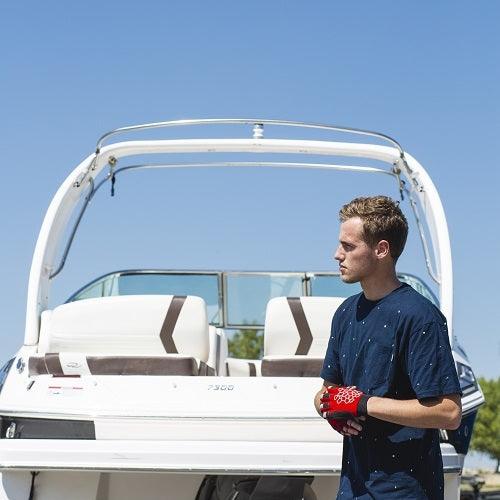 Load image into Gallery viewer, MRX - Sailing Gloves with Sticky Palm 3/4 Cut Fingers Kayaking &amp; More Unisex
