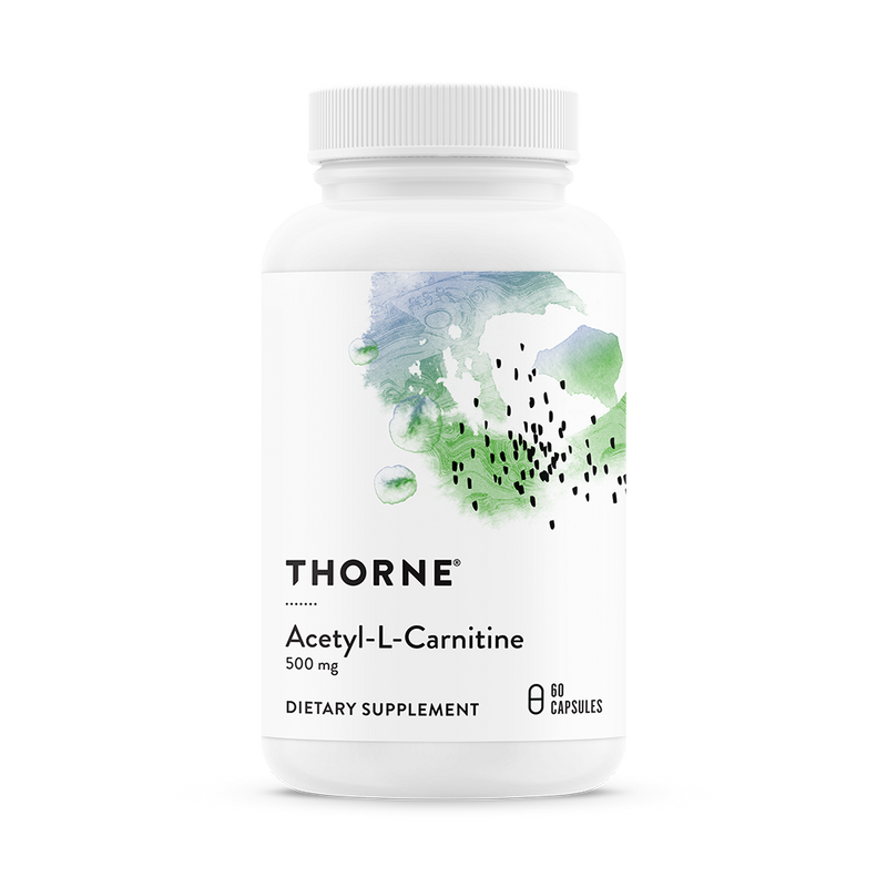 Load image into Gallery viewer, Thorne-Acetyl-LCarnitine-500mg-60-Caps
