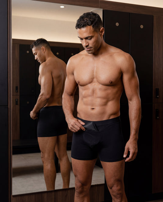 Saunabox - SaunaBoxers: 100% Cotton Fertility Cooling Sauna Briefs