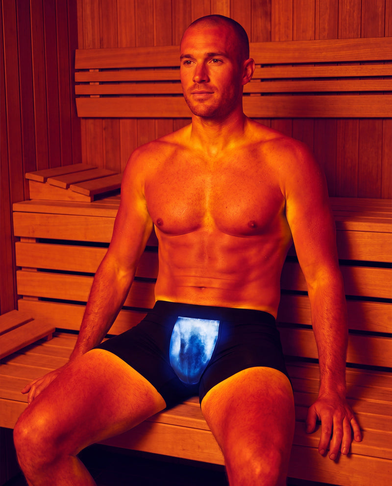 Load image into Gallery viewer, Saunabox - SaunaBoxers: 100% Cotton Fertility Cooling Sauna Briefs
