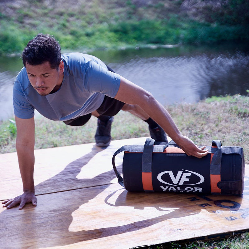 Load image into Gallery viewer, Valor Fitness - Pre-Filled Colored Sandbag (10-50lbs)
