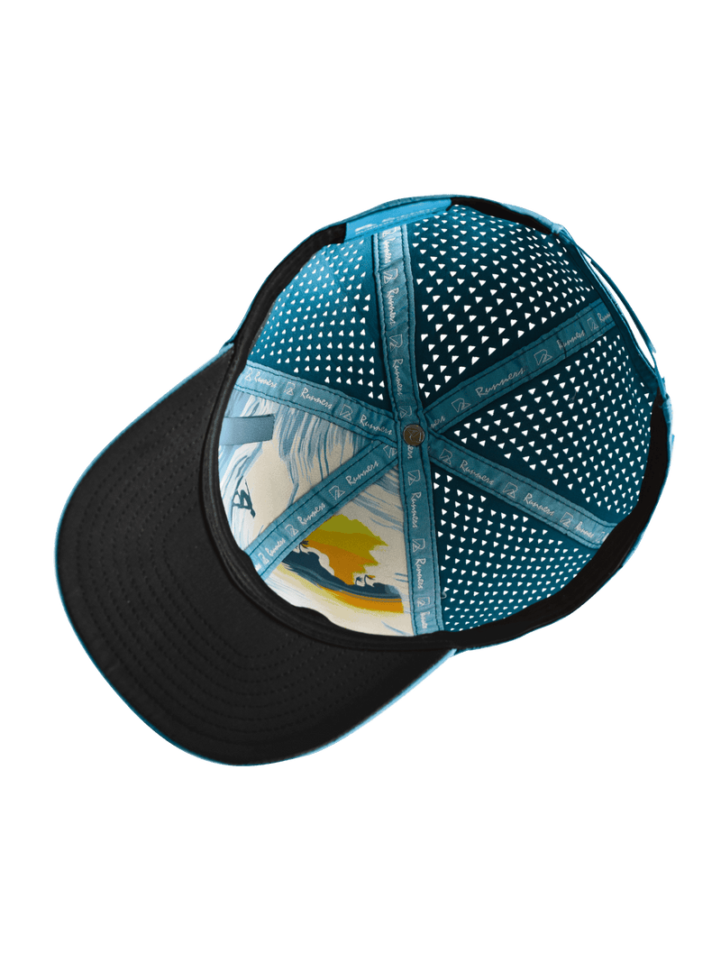 Load image into Gallery viewer, Runner&#39;s Athletics - Sea Foam Hat
