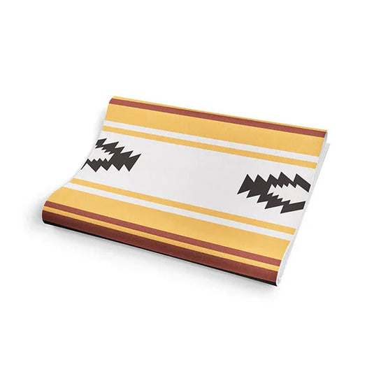 Yune Yoga - Nelson Yoga Mat – 6 mm Extra Thick, Non-Slip Eco-Friendly PER with Striped UV-Printed Design | Yune Yoga