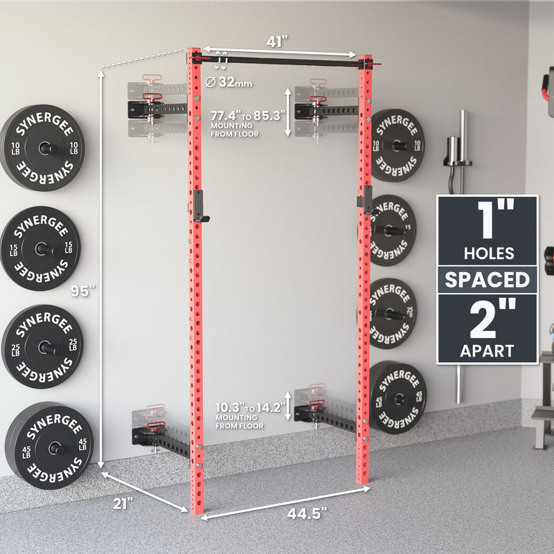 Load image into Gallery viewer, Synergee - Synergee 2200 Series Folding Squat Rack
