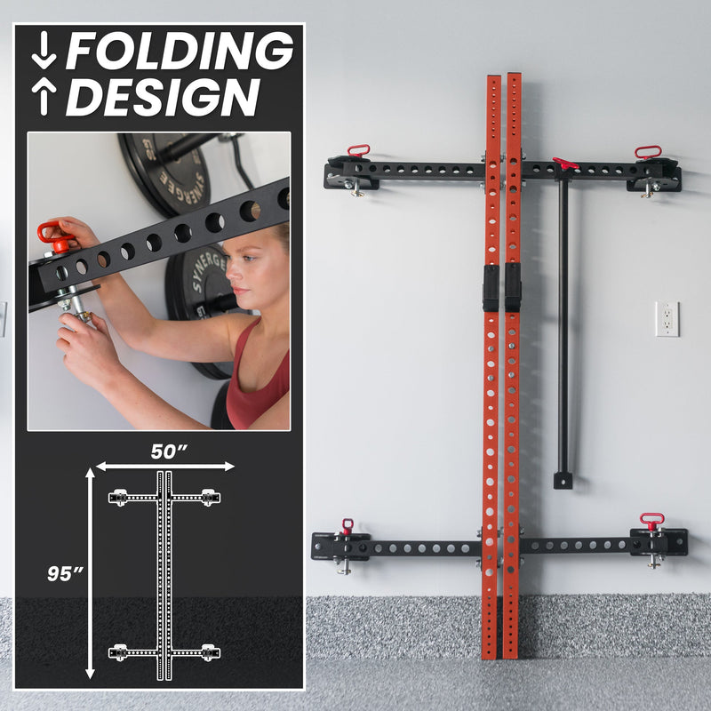 Load image into Gallery viewer, Synergee 2200 Series Folding Squat Rack
