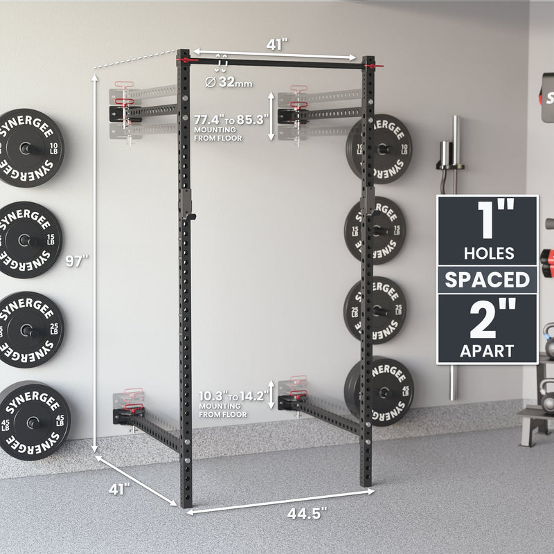Load image into Gallery viewer, Synergee 2200 Series Folding Squat Rack
